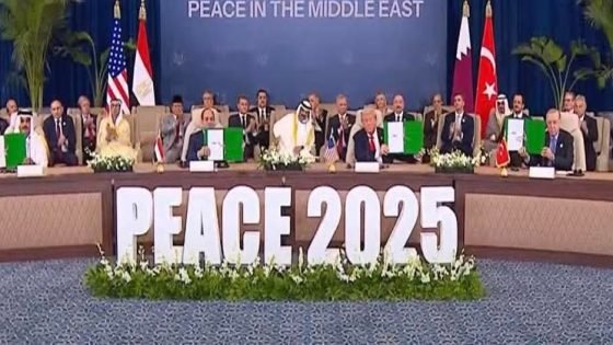 زعماء العالم يوقعون اتفاق وقف الحرب على غزة في شرم الشيخ