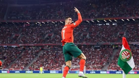 رئيس “فيفا” يشيد بكريستيانو رونالدو بعد إنجازه مع البرتغال