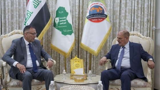نقييب الصحفيين العراقيين يستقبل سفير دولة فلسطين لمناسبة انتهاء عمله في العراق