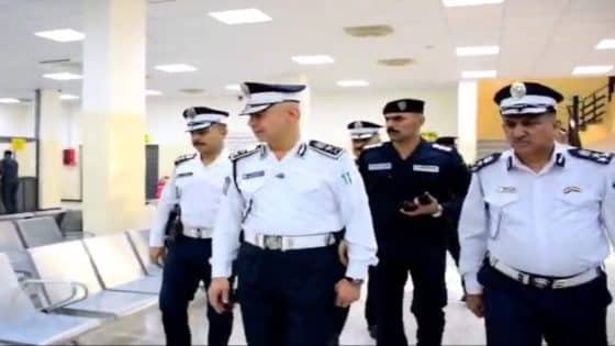 مدير المرور العام الفريق الدكتور عدي سمير حليم يتفقد مواقع تسجيل المركبات ويشرف من قبله شخصيا على تنظيم حركة السير والمرور في العاصمة بغداد