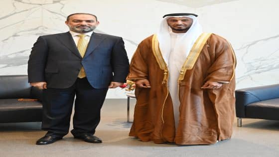 رئيس هيأة الإعلام والاتصالات يلتقي نظيره الإماراتي في بيروت لبحث التعاون الإعلامي الرقمي وخطاب التنمية الشاملة