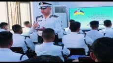 الفريق الدكتور الاستاذ المساعد عدي سمير حليم مدير المرور العام يلقي محاضرة بعنوان ( قوة الشخصية والتركيز ) في معهد تدريب المرور