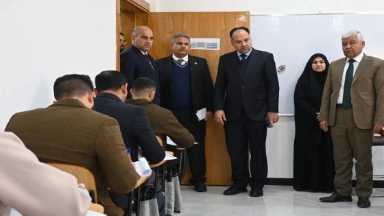 جامعة الفرات الأوسط التقنية تباشر امتحانات الفصل الأول لطلبة الدراسات العليا في تشكيلاتها كافة | أوس ستار الغانمي