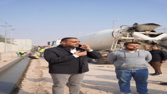 نائب محافظ البصرة يتفقد مشروع تطوير منطقة ميتان قرب القصور الحكومية