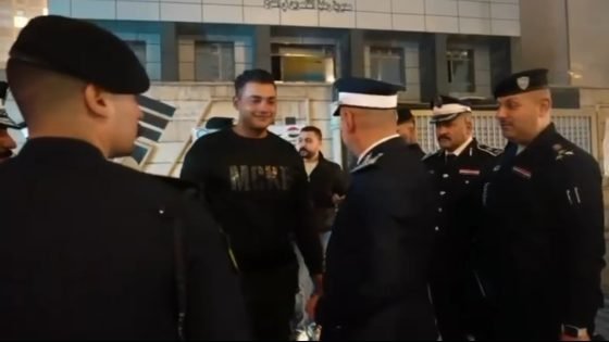 #بالفيديو مديرية المرور تباشر بنصب وتهيئة اماكن وقوف مركبات ذوي الاحتياجات الخاصة