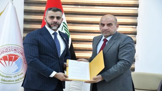 جامعة الفرات الأوسط التقنية توقّع اتفاقية تعاون مع شركة بيت الحكمة للتدريب والاستشارات | أوس ستار الغانمي