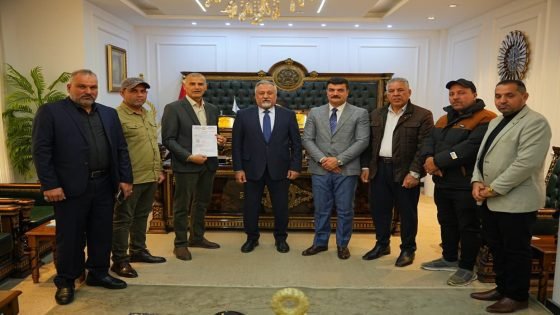 السعد يبحث ملف الأراضي السكنية المخصصة لحملة الشهادات العليا في تربية البصرة