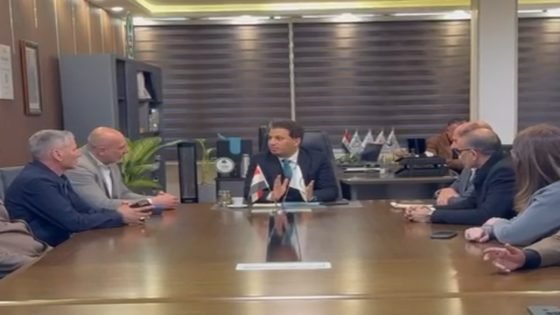 الدكتور عقيل مفتن يؤكد دعم الأولمبية لاتحاد كرة السلة ونادي النجف.