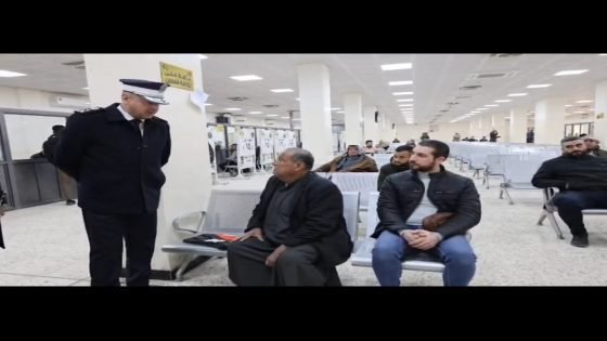 مدير المرور العام : يتابع عمل موقع الغزالية لتسجيل المركبات ويشرف على انجاز معاملات المواطنين .