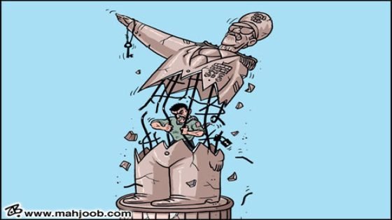 وان اختلفت الوسائل للطغاة طريق واحد يسلكوه نحو الموت ودمار بلدانهم والعبث في استقراراها | ظافر جلود