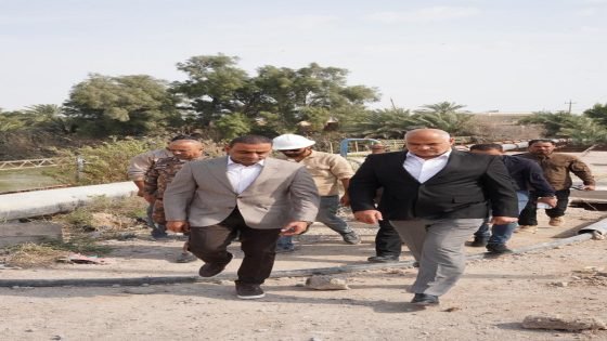 العامري يتفقد مشروع جسر أبو فلوس في أبي الخصيب ويوجه بتسريع وتيرة العمل