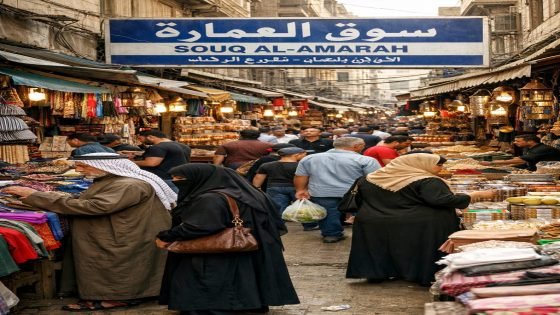 إقبال المواطنين على شراء المواد الغذائية في ميسان وسط مخاوف من الأوضاع الراهنة | علي العبادي