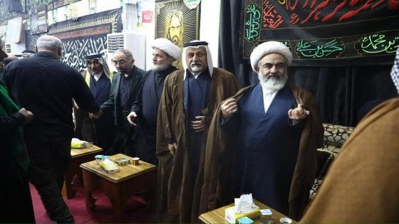 نائب رئيس مجلس محافظة البصرة أسامة السعد يعزّي عوائل الشهداء في الزبير وشط العرب