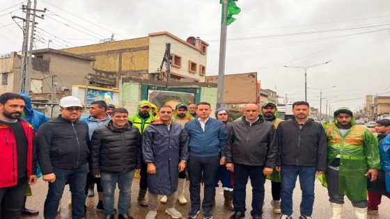 العامري: أكثر من 1000 شكوى عبر (911) واستنفار شامل لمعالجة مياه الأمطار في البصرة