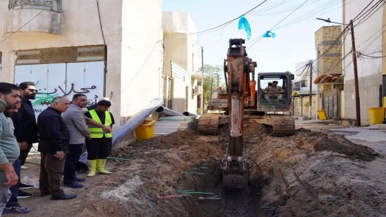 العامري يتفقد مشروع حي أم النعاج: تقدم ملحوظ وتوسعة للشوارع رغم قلة التخصيصات