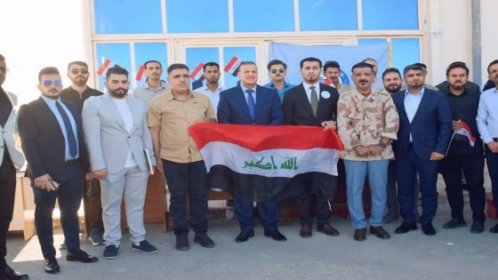 “عنفوان مقاتل’ عمل مسرحي لكلية الاعلام بجامعة ذي قار