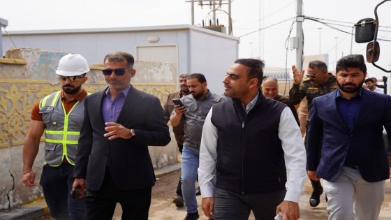 العامري يكشف قرب افتتاح منفذ الشلامجة الجديد المُنفذ على مساحة 600 دونم