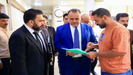 تثبيت الأستاذ ياسر سهم الموسوي الجزائري مطلبٌ يتردد بلسانٍ واحد: الملاك والعقود في تربية الرصافة الثالثة يجددون العهد لرجل الميدان والتطوير