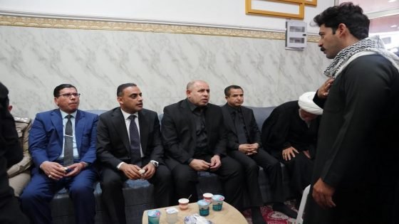 نيابةً عن محافظ البصرة المهندس أسعد العيداني، قدّم وفد حكومي واجب العزاء لذوي ضحايا حادث الحافلة الذي وقع على طريق ذي قار – البصرة