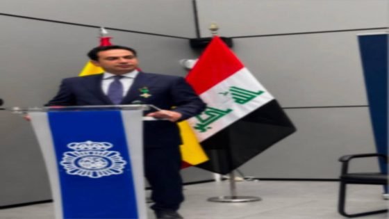 القضاء الأعلى: رئيس المركز الوطني للتعاون القضائي الدولي القاضي علي حسين جفات يحصل على وسام الاستحقاق الملكي الإسباني مع مرتبة الشرف البيضاء