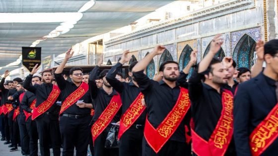 جامعة الفرات الأوسط التقنية تشارك في موكب عزاء الجامعات العراقية الموحد بكربلاءكربلاء: أوس ستار الغانمي