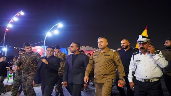 نائب محافظ البصرة الإداري يجري جولة ليلية على سرادق الخدمة الحسينية ويؤكد تعزيز التعاون لخدمة الزائرين