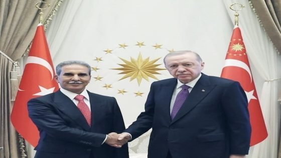 القاضي زيدان يبحث مع اردوغان تعزيز التعاون العراقي – التركي في المجالات القضائية والقانونية