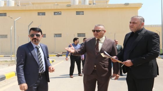 جامعة ميسان تبحث استحداث مركز للتعليم الجامعي في سجن العمارة المركزي.. التعليم طريق الإصلاح وبناء الإنسان