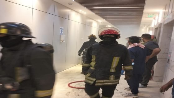 الدفاع المدني: السيطرة على حريق داخل مستشفى أهلي ببغداد دون إصابات بشرية